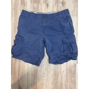Tommy Hilfiger Mens Cargo Shorts Size 38W 10" Inseam Blue Casual Outdoors